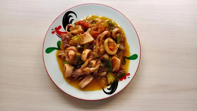cumi goreng asem