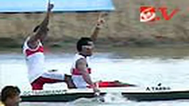 Dayung Sumbang Dua Medali Emas