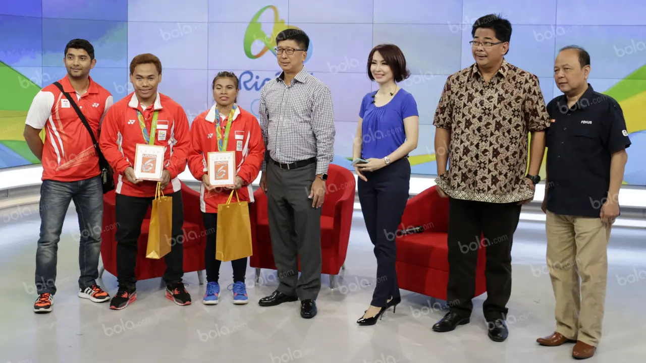 Eko Yuli Irawan dan Sri Wahyuni Agustiani