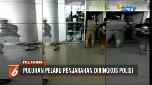 Polisi tangkap 35 pelaku penjarahan di lokasi bencana Donggala dan Palu, Sulawesi Tengah.
