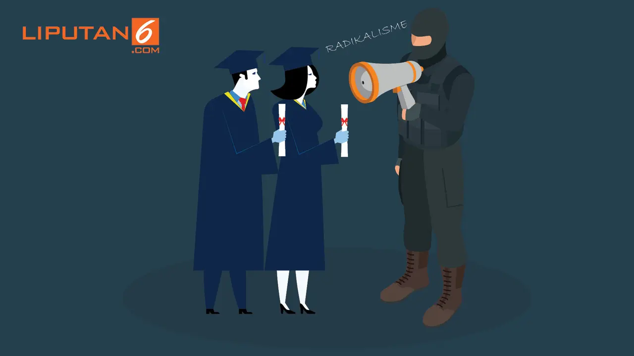 banner perguruan tinggi terpapar radikalisme