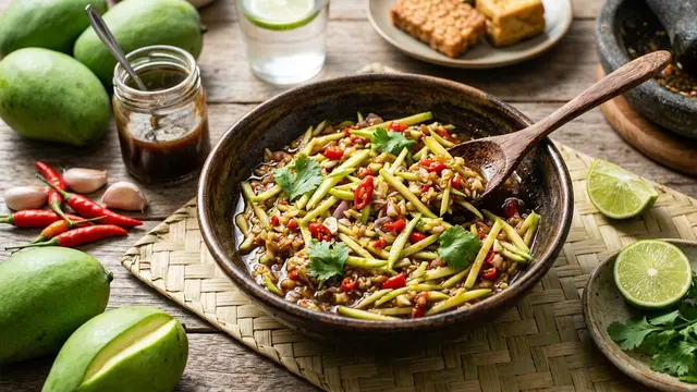 Resep Sambal Mangga Saus Tiram yang Segar dan Gurih Mantap