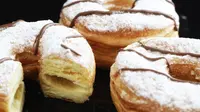 Ilustrasi croissant-doughnut atau cronut.  (dok. Pixabay.com/zitouniatis)