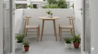 12 Ide Balkon Mungil untuk Rumah Tanpa Halaman, Sulap Ruang Sempit Jadi Spot Favorit