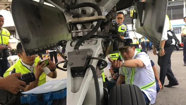 Menhub Budi Karya Lakukan Ramp Check di Bandara Soetta