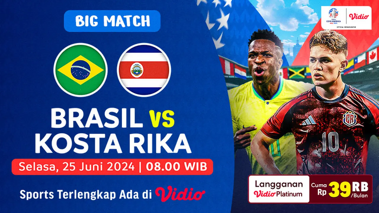 Brasil vs Costa Rika Copa America 2024
