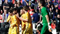Kalahkan Levante, Barcelona Kukuh di Puncak Klasemen