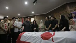 [FOTO] SBY Melayat Pahlawan Pramuka 