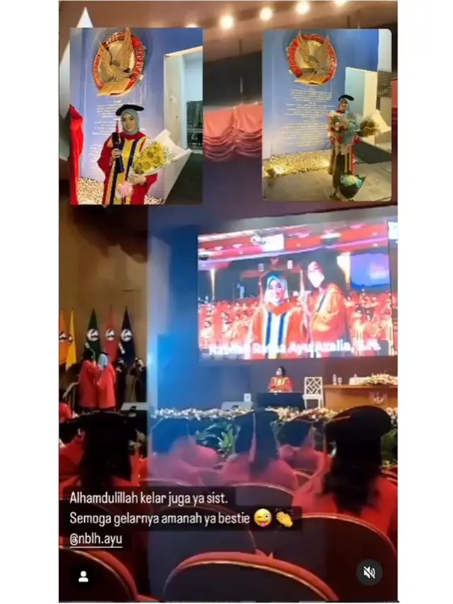 Lulus Kuliah 3,5 Tahun, Ini 7 Potret Wisuda Nabilah Ayu Eks JKT48