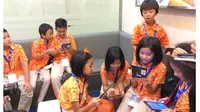 Foto: Workshop Coding Samsung Bersama Anak Indonesia (Adhi Maulana/ Liputan6.com) 