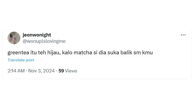 6 Perbedaan Matcha dan Green Tea Menurut Netizen Ini Kocak