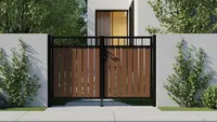 8 Model Gerbang Rumah Sederhana yang Tidak Memakan Banyak Ruang, Solusi Hunian Minimalis