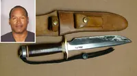 Seorang pria melelang sebuah pisau yang akan digunakan jika ia telah membunuh mantan istri dan temannya.