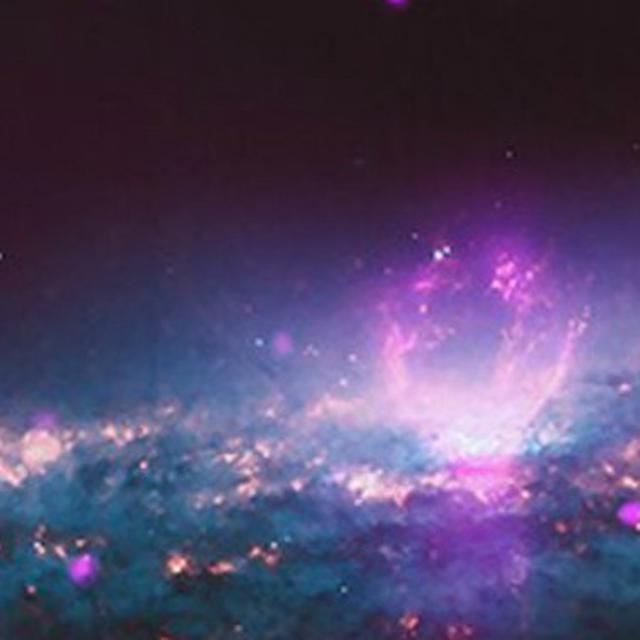 Nasa Tangkap Objek Galaksi Asing Warnanya Ungu Merona Cantik