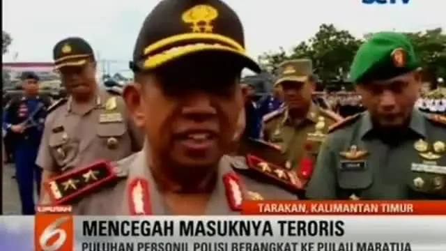 Cegah Teroris Masuk, Polisi Siagakan Pasukan di Pulau Maratua