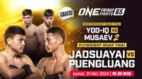 Link Live Streaming ONE Championship: ONE Friday Fights 65 di Vidio Malam Ini. (Sumber: dok. vidio.com)