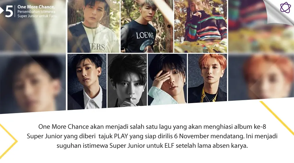 One More Chance, Persembahan Istimewa Super Junior untuk Fans (Foto: Twitter/SMTOWNGLOBAL, Desain: Nurman Abdul Hakim/Bintang.com)