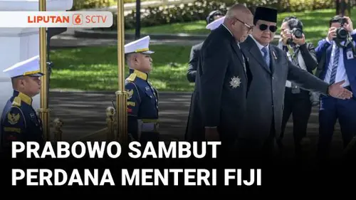  Presiden Prabowo Terima Kunjungan Resmi Perdana Menteri Fiji ke Indonesia