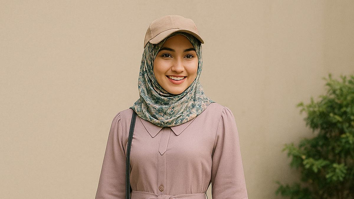 6 Model Gamis Midi untuk Liburan, Cocok untuk Ibu Muda