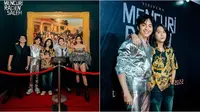 Penampilan para pemain film Mencuri Raden Saleh di acara red carpet gala premiere. (Sumber: Instagram/mencuriradensalehfilm)