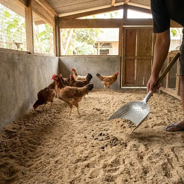 Jenis Alas Kandang Ayam yang Mudah Dibersihkan