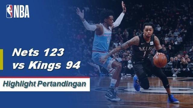 D'Angelo Russell membukukan 31 poin tertinggi permainan dan melepaskan delapan assist saat Brooklyn menjatuhkan Sacramento.