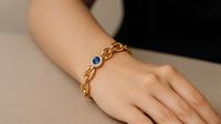 Model Gelang Emas Rantai 2025 (created by AI)