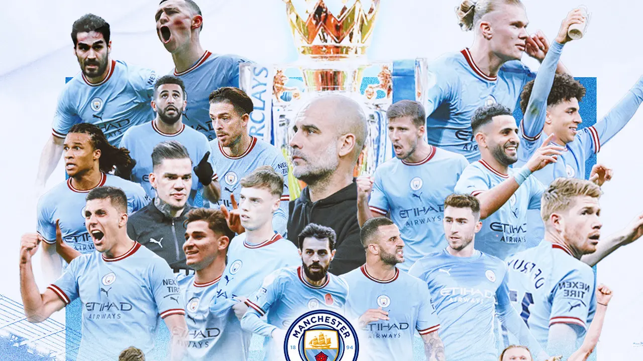 Liga Inggris - Manchester City Juara Premier League