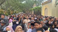 Harum Ramadhan Festival yang digelar di galangan kapal mampu menghadirkan hingga 60 ribu warga Samarinda.