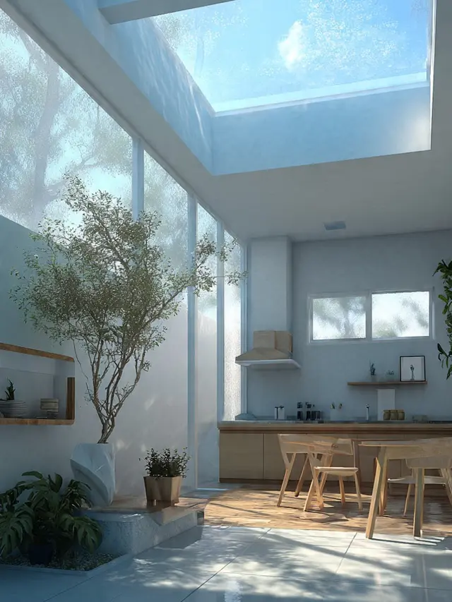 9 Inspirasi Rumah Kecil dengan Skylight agar Tidak Gelap, Solusi Hemat Energi
