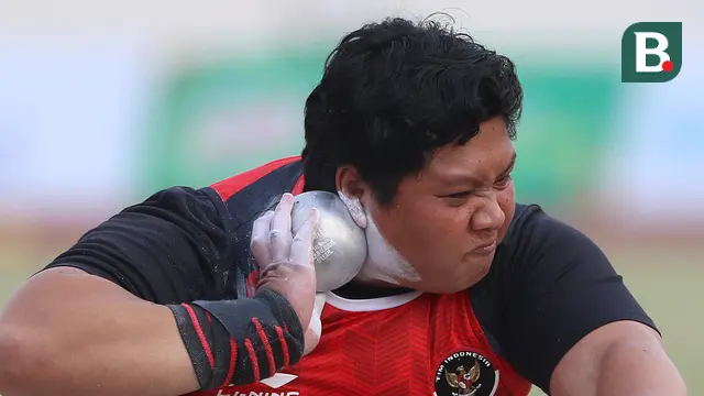Foto: Maaf Nih Thailand, Kali ini Tolak Peluru Indonesia yang Raih Emas di SEA Games 2021