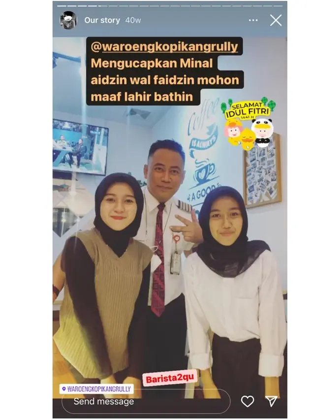 6 Potret Sosok Pilot Calon Suami Dewi Perssik, Diduga Mantan Kekasih Tessa Kaunang