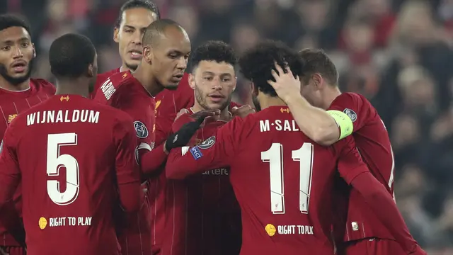 Liverpool Kalahkan KRC Genk di Anfield
