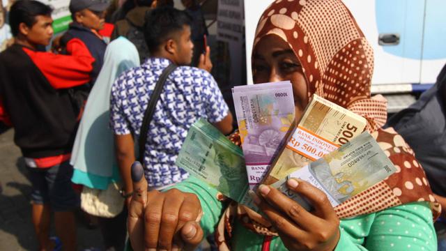 Penukaran uang asing di bank bni
