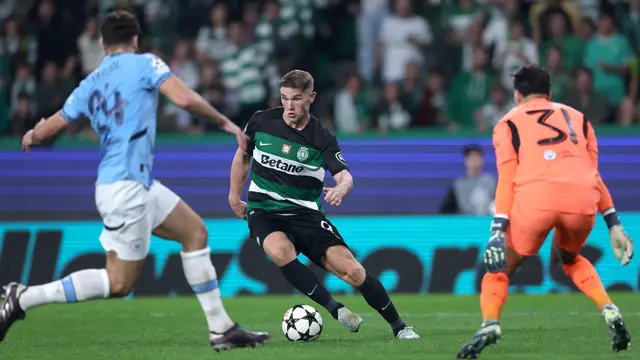 Aksi Viktor Gyokeres di Liga Champions