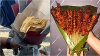 Potret buket isi makanan matang anti mainstream. (Sumber: TikTok/@irzaandika28 / Twitter)