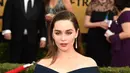 Merupakan keunggulan tersendiri bagi Emilia Clarke yang memiliki wajah awet muda, karena memang tidak ada yang menyangkal bahwa muda adalah indah. (AFP/Bintang.com)