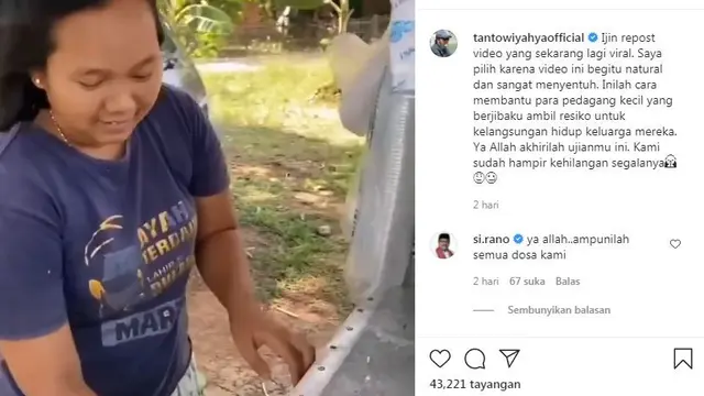 Penjual es tebu