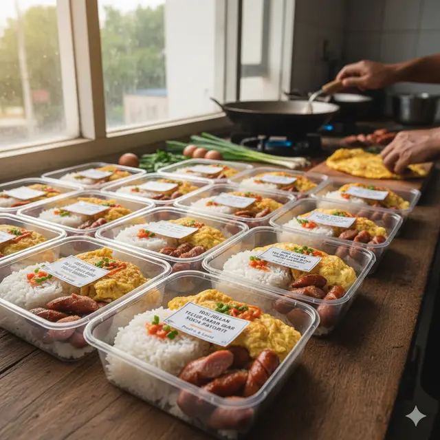 Ide Jualan Nasi Mika Rp5.000-an dengan Lauk Murah Tapi Enak