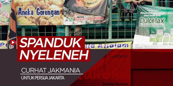 VIDEO: Curhat Jakmania Tentang Spanduk Nyeleneh di Kandang Persija