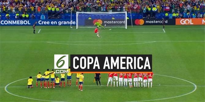 VIDEO: Chile Menang Adu Penalti 5-4 Atas Kolombia