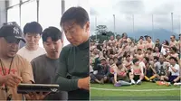 6 Potret Shin Tae-yong Syuting Film Ghost Soccer: Bola Mati, Jadi Cameo