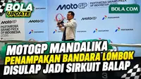 Nuansa MotoGP 2026 Pertamina Grand Prix of Indonesia kini terasa di Bandara Internasional Lombok, Nusa Tenggara Barat (NTB).

Berbagai dekorasi bertema balap menghiasi area terminal, mulai dari motif lintasan di lantai koridor, gambar tribun penont...