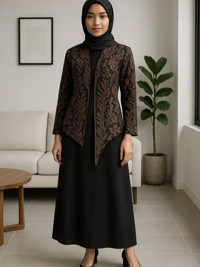7 Tips Memilih Outer Batik untuk Wanita Tinggi 150an, Tampil Ramping dan Anggun
