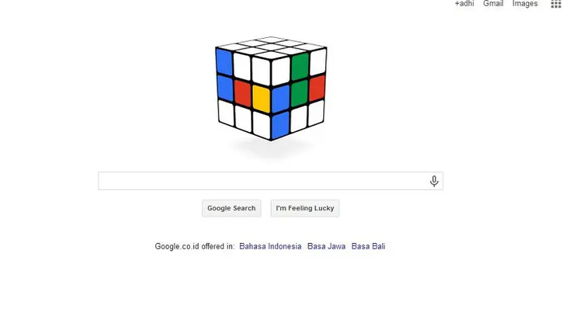 Mainkan Kubus Rubik Virtual di Google Doodle Hari Ini