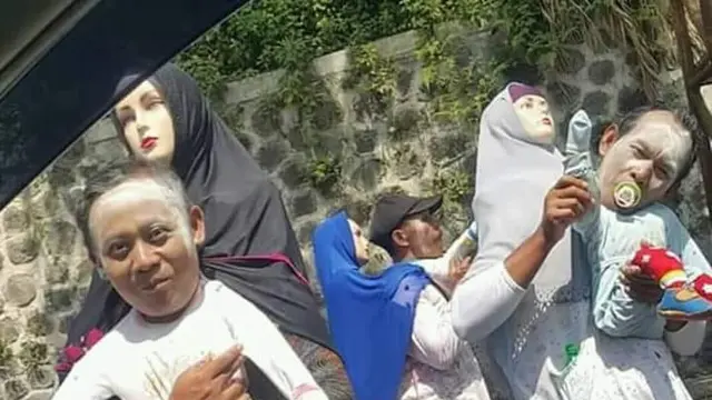 Tak Hanya jadi Pajangan, Ini 7 Aksi Kocak Orang Indonesia Gunakan Manekin
