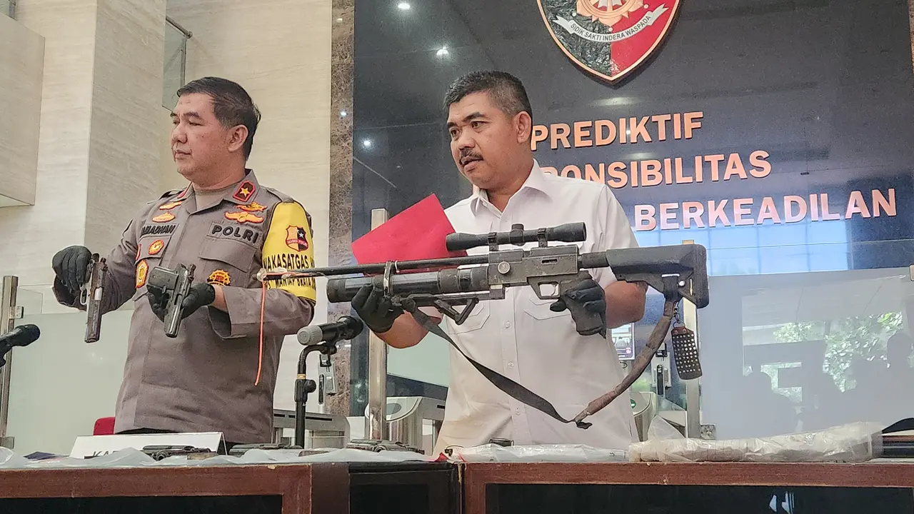 Detasemen Khusus (Densus) 88 Antiteror Polri merilis hasil pengungkapan dan tindakan pencegahan kasus teroris sepanjang 2023.