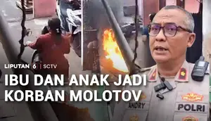 Berboncengan Motor, Ibu dan Anak di Koja Jadi Korban Pelemparan Molotov