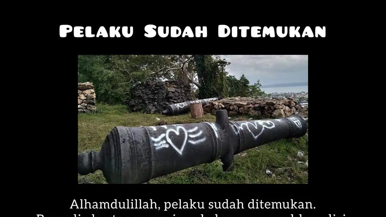 Arie Kriting Temukan Pelaku Vandalisme Peninggalan Sejarah di Tanah Buton, Ternyata Masih di Bawah Umur