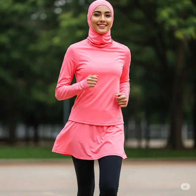 12 Inspirasi Outfit Lari Hijab yang Nyaman dan Stylish untuk Hijabers Aktif